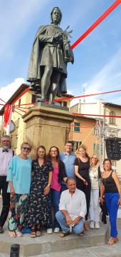 Obisk v Vicchiu (arhiv Občine Tolmin)